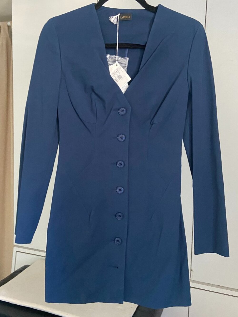 V-neck mini dress by La Perla